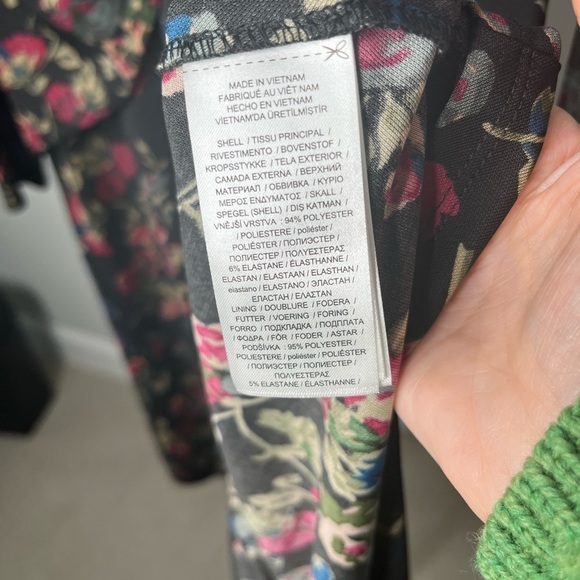 LAUREN RALPH LAUREN Floral Surplice Jersey Dress Size 4 and 8 - Picture 11 of 12